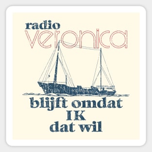 Radio Veronica 1960 Sticker